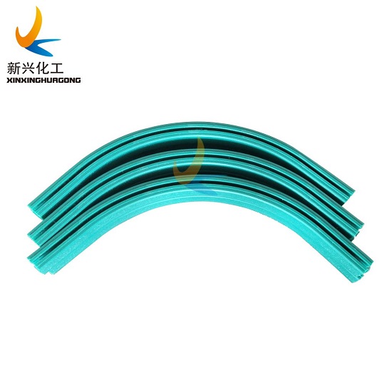 Conveyor machine guide rail wear-resistant UHMWPE chain guide