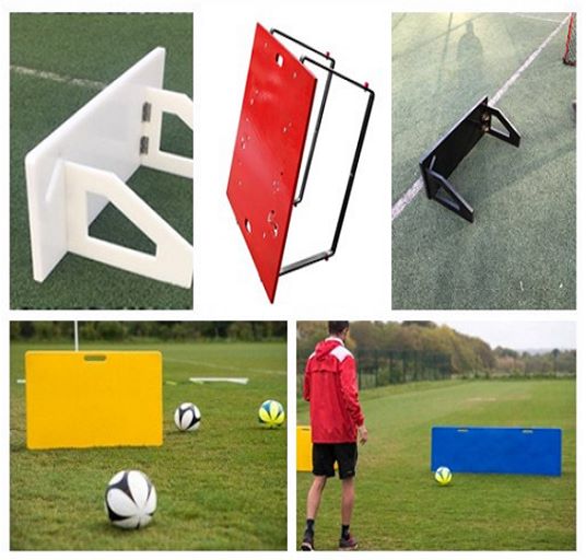 Football training equipment Portable Football Rebound Board Hdpe Uhmwpe Soccer Passing Wall