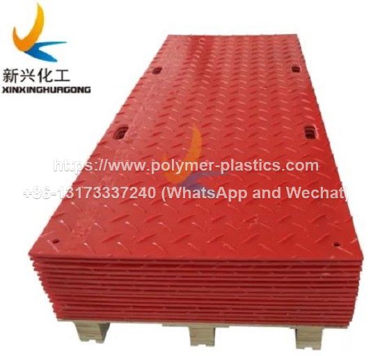 PE polymer ground mats Factory