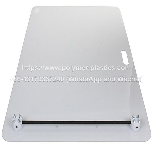 white hdpe shooting pad and puckboard