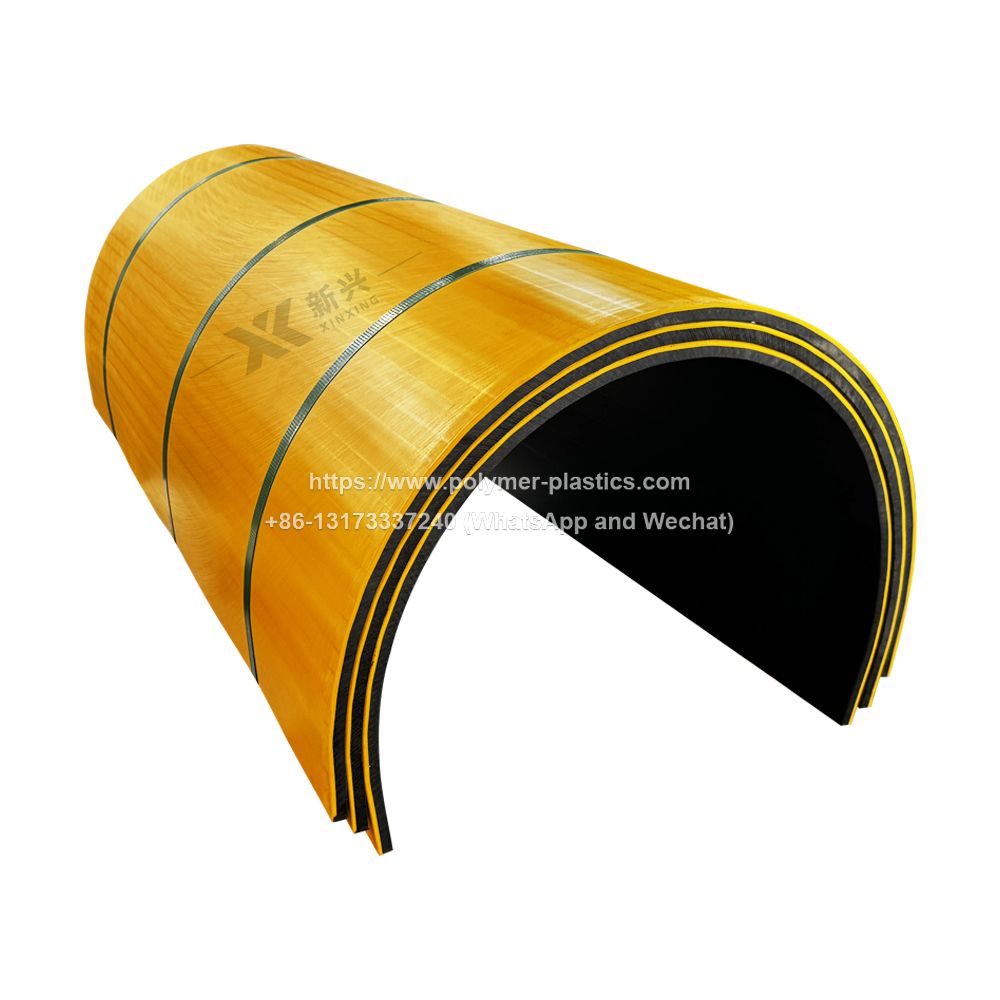 Self-lubricating wear-resistant truck lining chute lining conveyor lining