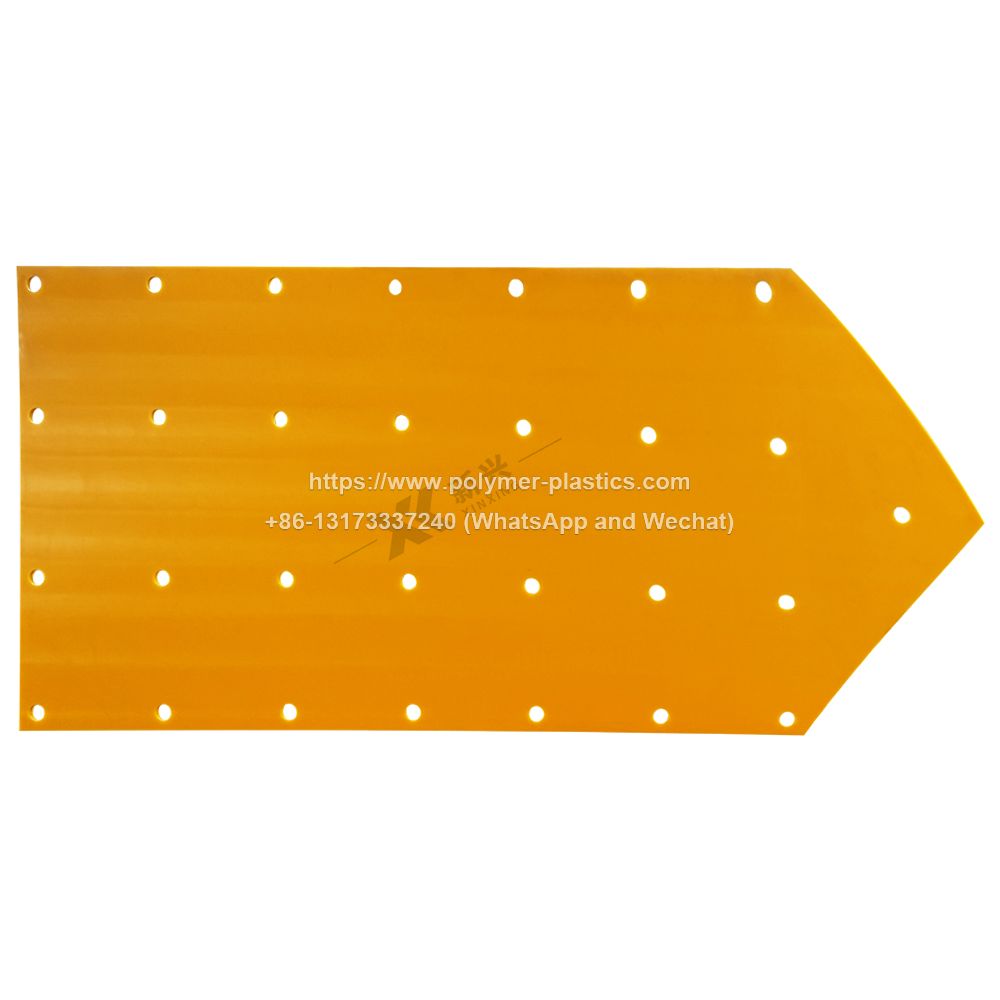 Corrosion resistant durable U-shaped lining sheet UHMWPE Screw Conveyor Liner Plate