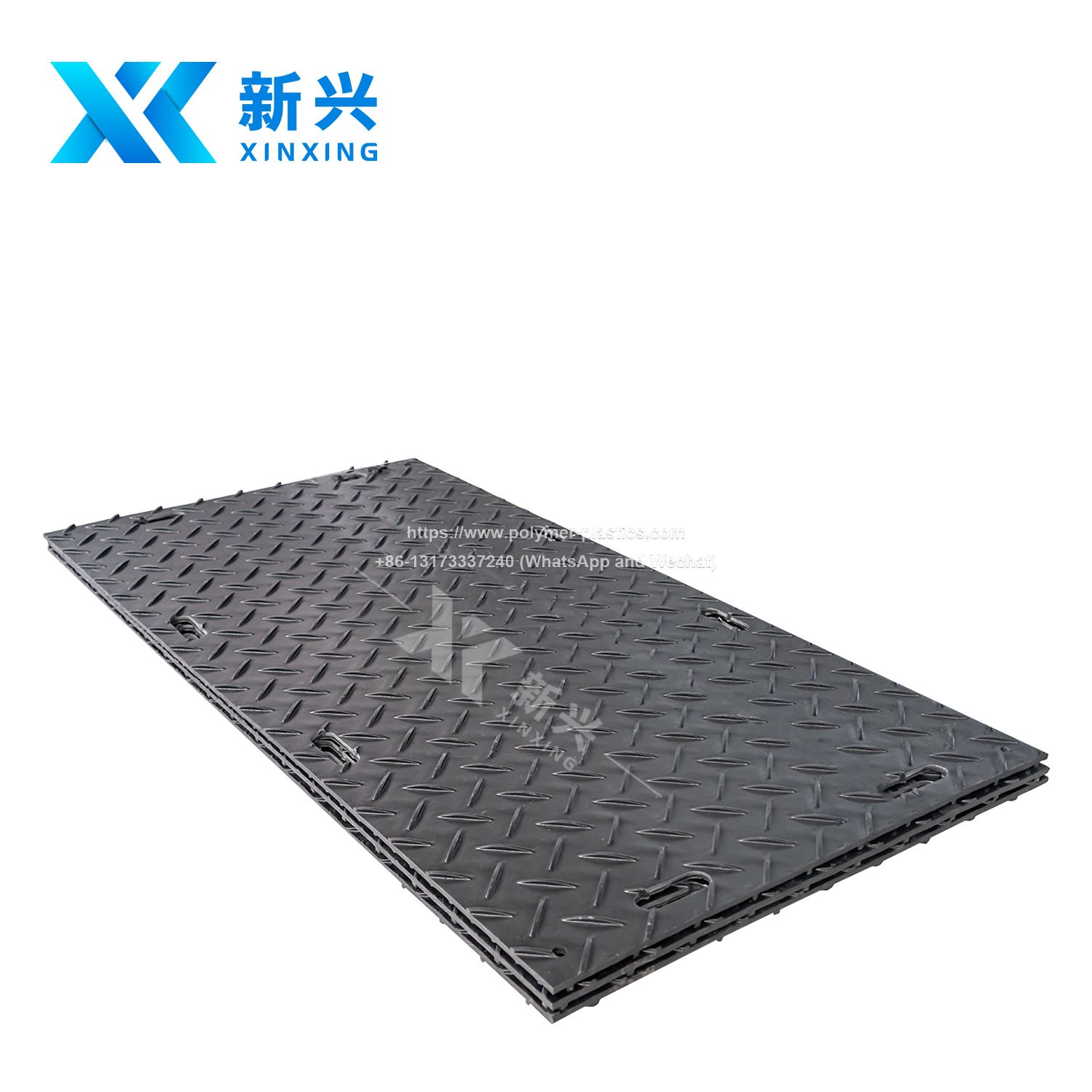 HDPE Temporary Road Panel/Polyethylene Floor Protection Uhmwpe Ground Mats