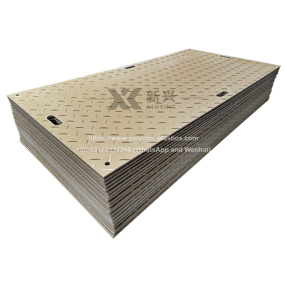 HDPE temporary ground protection mats