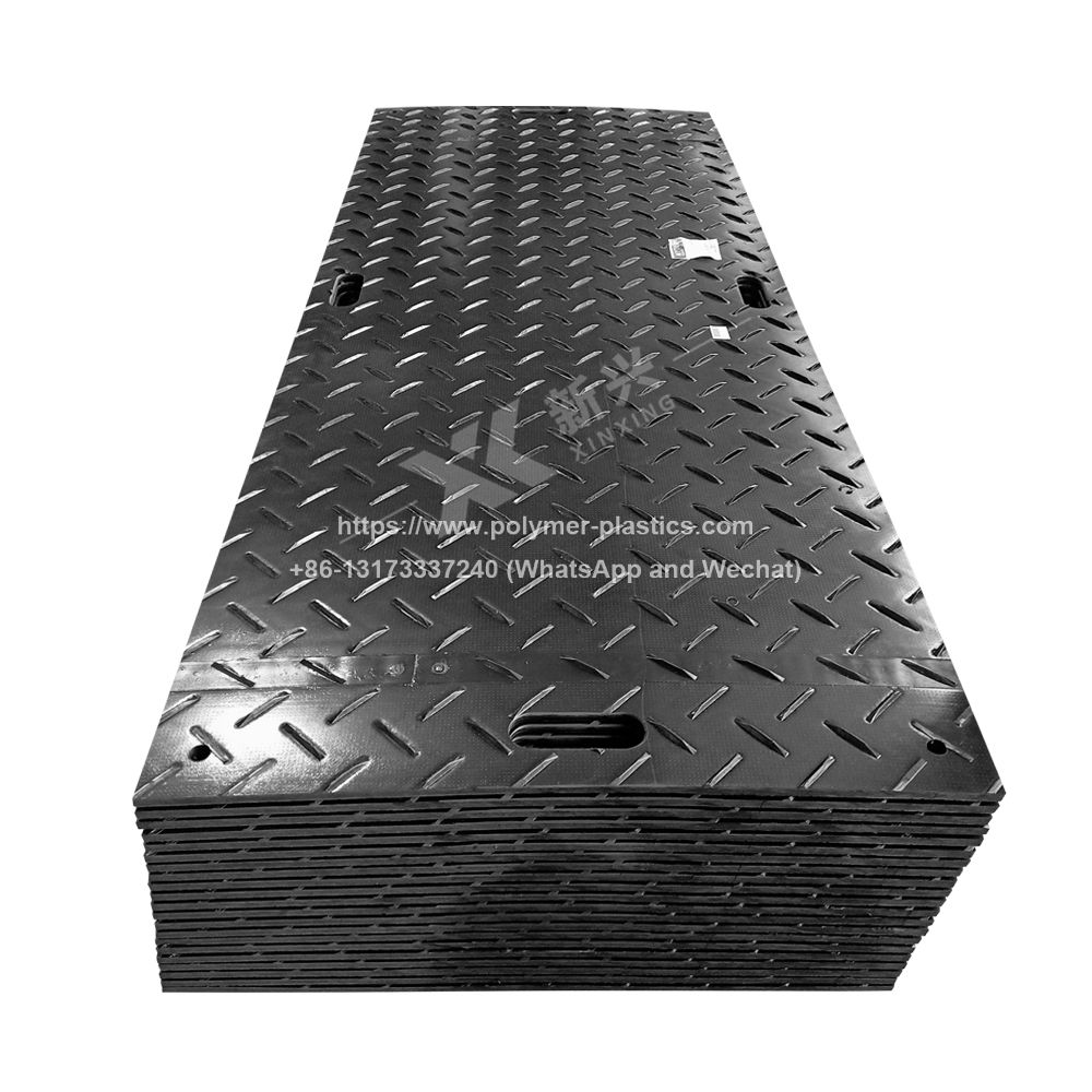 HDPE temporary ground protection mats