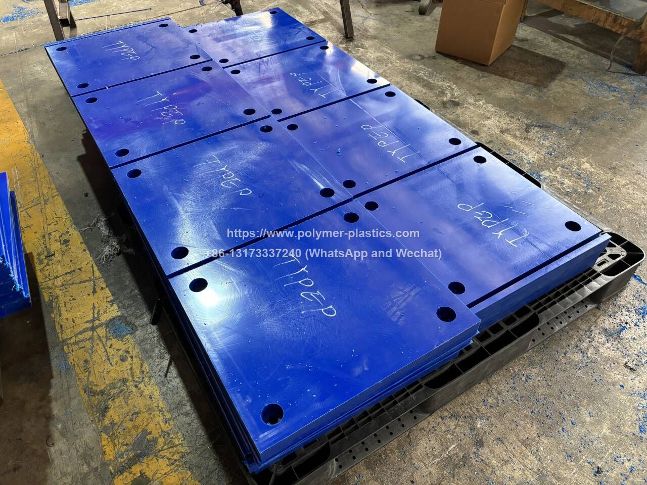 Port terminal anti-collision fender panel is impact-resistant and aging-resistant