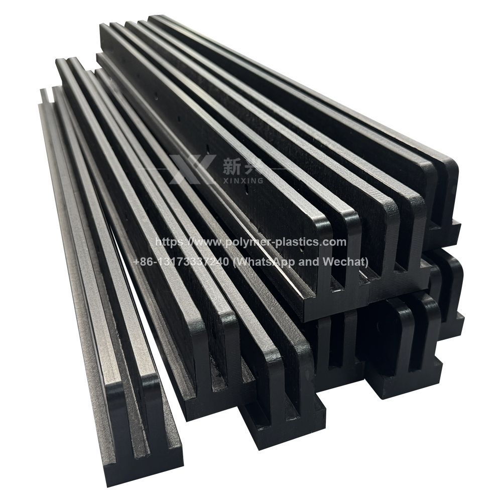 Slide Conveyor Side Guide Rail Uhmwpe Linear Guide Rail