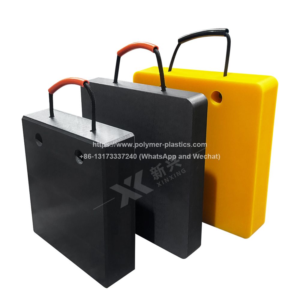 Heavy duty crane crane support mat jack stabilizer pad