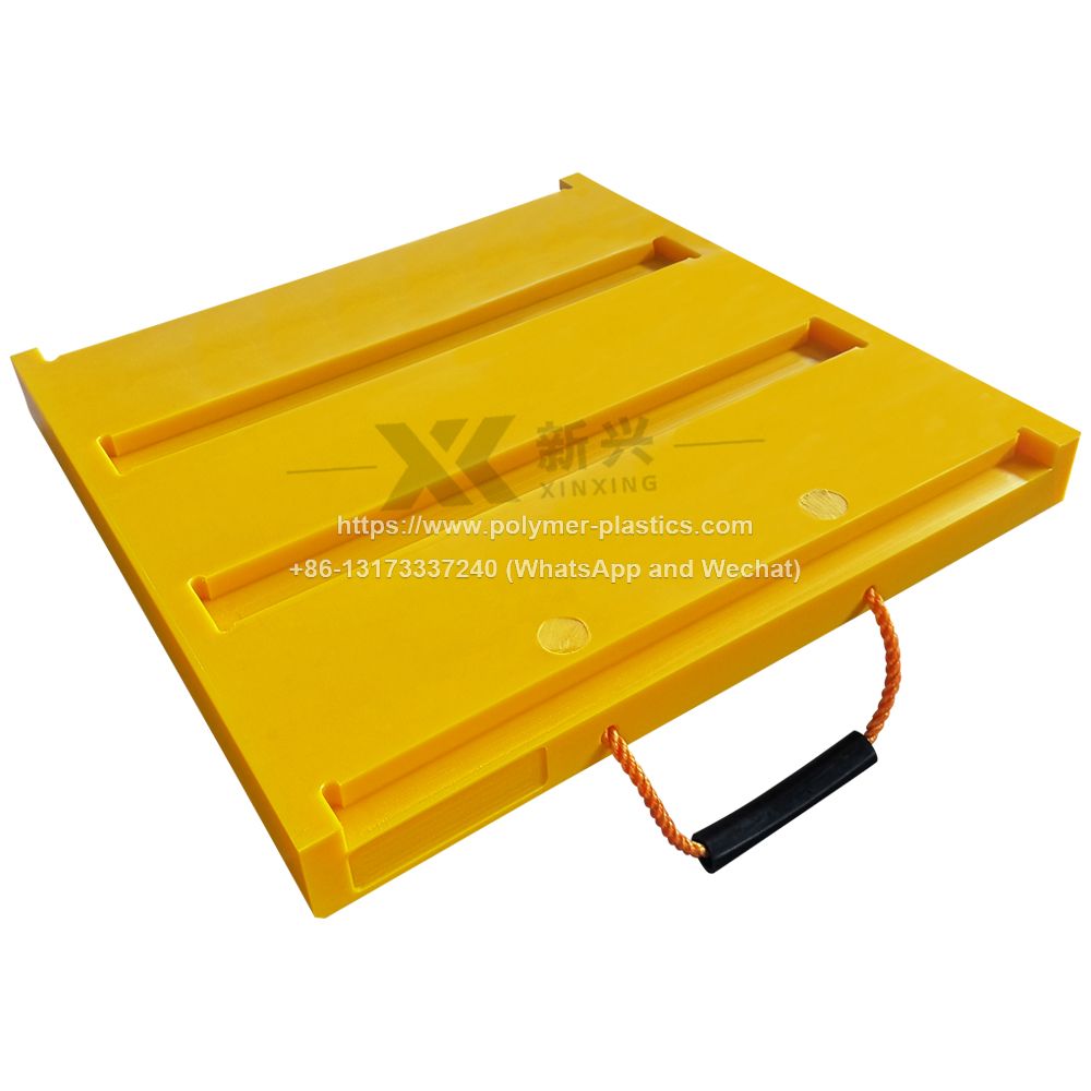 Heavy duty crane crane support mat jack stabilizer pad