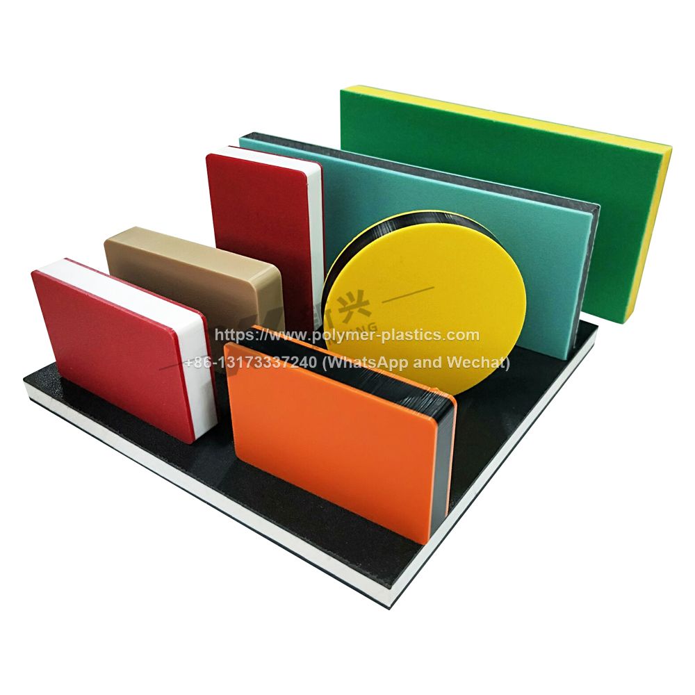 HDPE polyethylene two-color sandwich plate high wear-resistant polyethylene