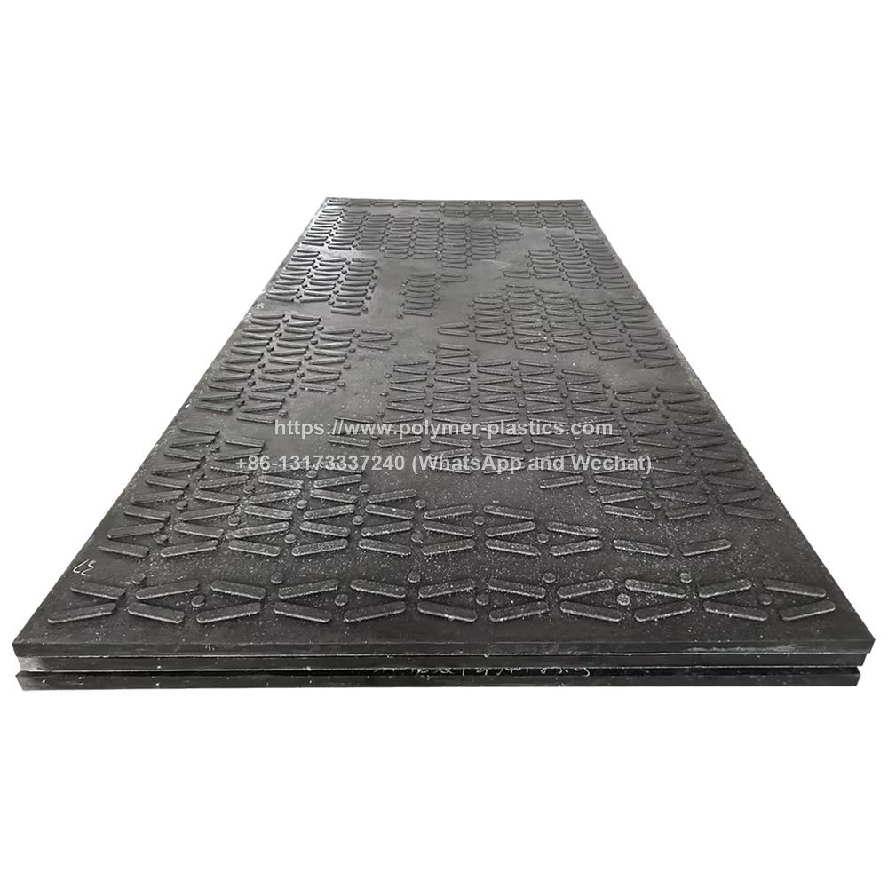 Construction site UHMWPE Heavy Duty Ground Protection Mat