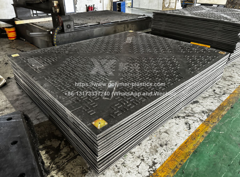 Construction site UHMWPE Heavy Duty Ground Protection Mat