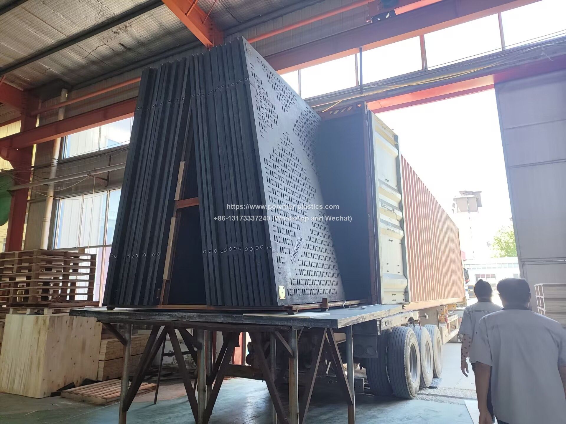 Construction site UHMWPE Heavy Duty Ground Protection Mat