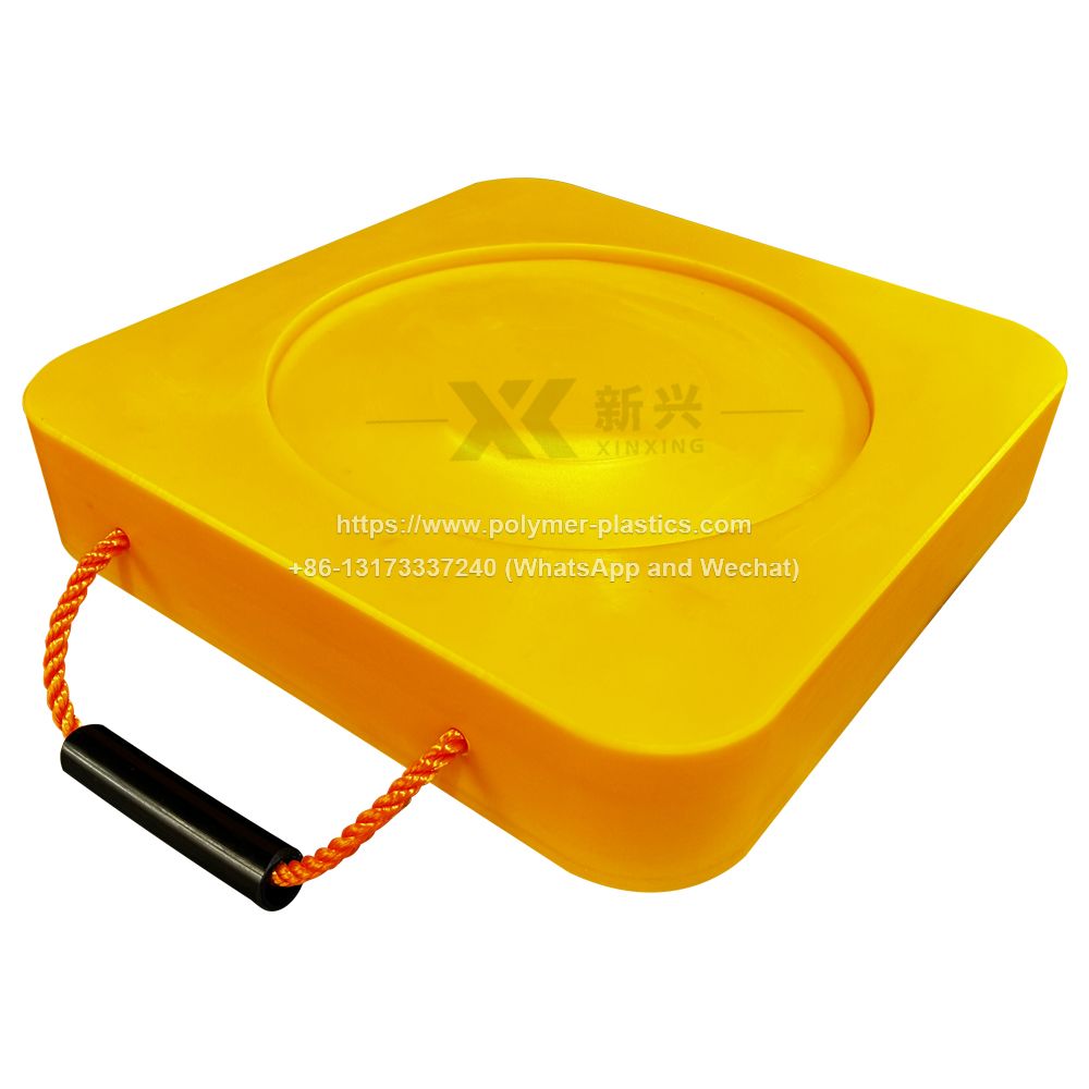 Crane truck outrigger pad crane stabiliser pads heavy load capacity crane mat